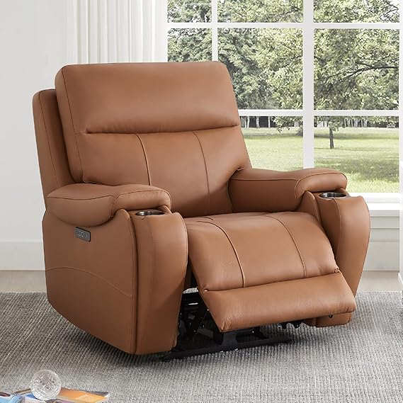 Power Zero Gravity Leather Recliner Chair