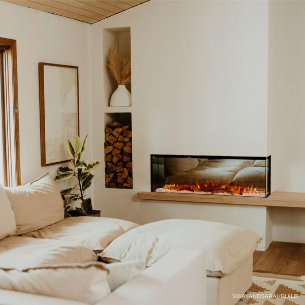 49" Multi-Sided Built-in Electric Fireplace