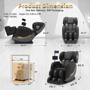 Zero Gravity Full Body Massage Chair Recliner