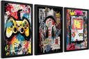 Gaming Wall Art Canvas Set – Framed & Poster Prints