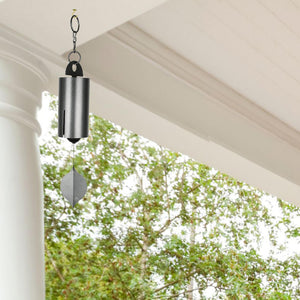 Large Outdoor Steel Wind Bell Chime – 40 Inch Deep Tone