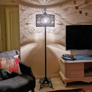 Vintage Moroccan Turkish Floor Lamp