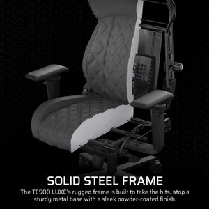 Gaming Chair – Wide Seat with Lumbar Support & Adjustable Armrests