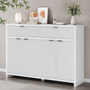 55" Fluted Buffet Cabinet with Storage & Sideboard