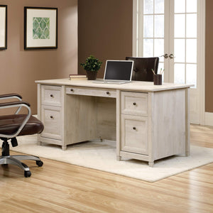 Large Executive Desk with Storage Drawers