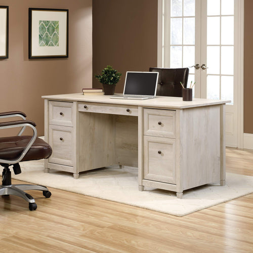 Large Executive Desk with Storage Drawers