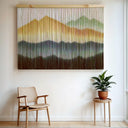 Extra Large Macrame Wall Hanging Dip-Dyed Tapestry