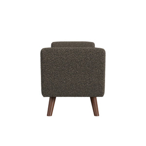 Modern Storage Bench with Wood Legs
