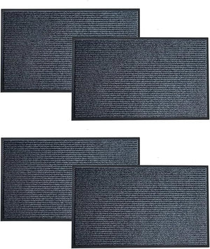 Heavy-Duty Indoor Outdoor Door Mat with Anti-Slip PVC Backing