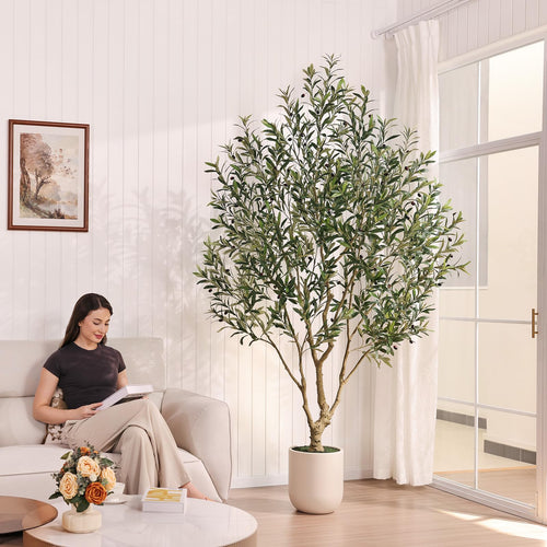 Artificial Olive Tree – 8FT Indoor with Planter