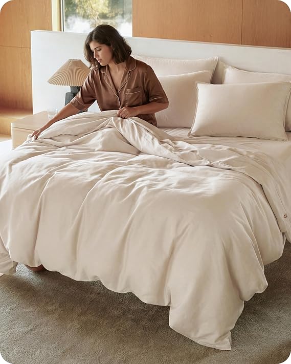 Organic Cotton Duvet Cover Set – Queen & King