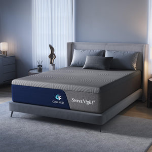 King Size Gel Memory Foam Mattress – Cooling, Pressure Relief, Multi-Size