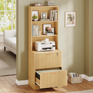 2-Drawer File Cabinet with Lock