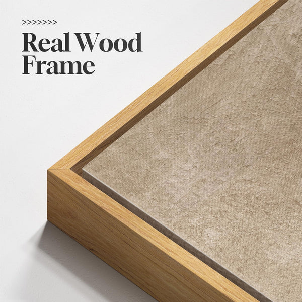 Abstract Vertical Wall Art Set of 2 – Framed Canvas Prints