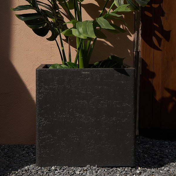 20-Inch Square Concrete Planter