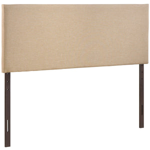 Linen Upholstered Queen Headboard