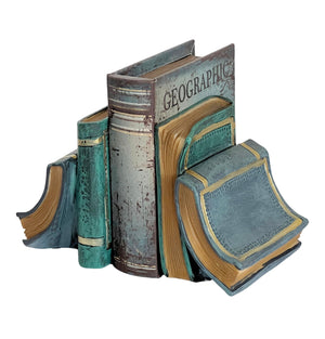 Decorative Non-Skid Heavy Duty Bookends 6 Inch