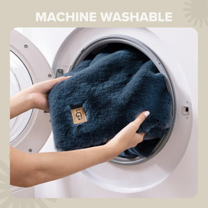 Plush Faux Fur Throw Blanket 50x70 Inch