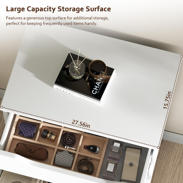 5-Drawer Dresser with Hidden Storage