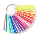 Nylon Brights Color Swatch Ring Set – 21 Fluorescent Shades