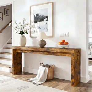 Extra Long Farmhouse Console Table 70.9 Inch