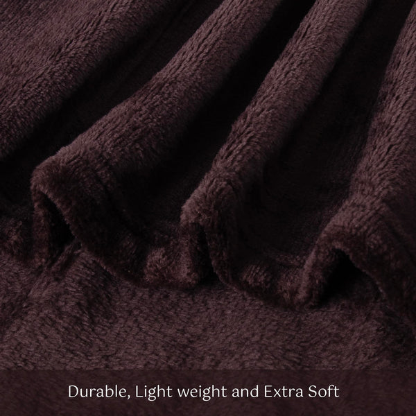Bulk Fleece Throw Blankets 24 Pack 50x60 Polyester