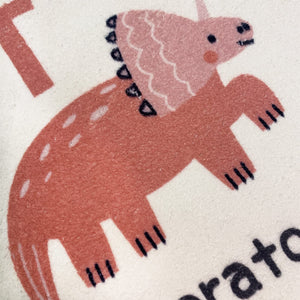 Dinosaur Alphabet Kids Area Rug