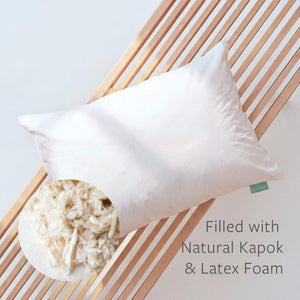 Organic Latex & Kapok Bed Pillow