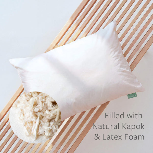 Organic Latex & Kapok Bed Pillow