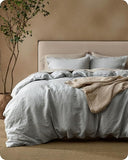 100% Linen Duvet Cover Set – Queen & King