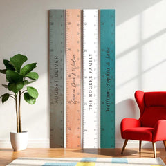 Personalized Wooden Growth Chart for Kids