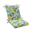 Reversible Outdoor Indoor Chair Cushion – Yellow Lemon Tree, 36.5" x 18" x 3"