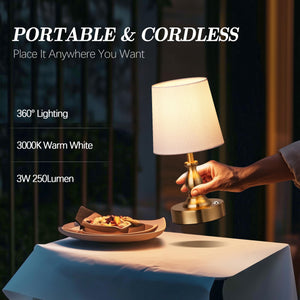 Cordless Rechargeable LED Table Lamp
