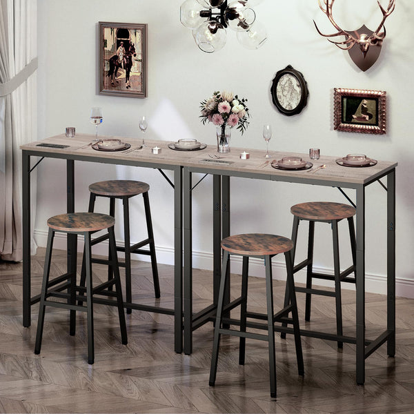Bar Table with Charging Station