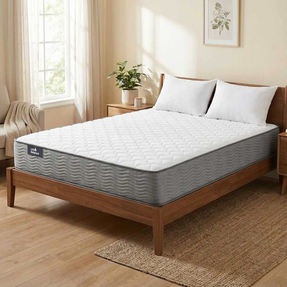 10-Inch Firm Hybrid Mattress with Pocket Coils & Pressure Relief