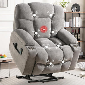 Power Lift Recliner Chair with Massage & Heat