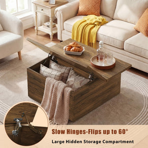 Lift Top Coffee Table with Storage