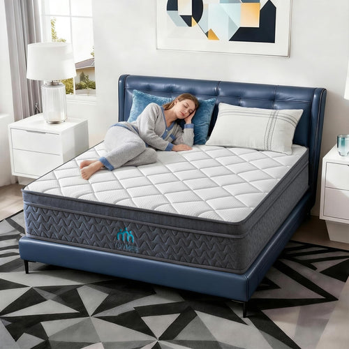 Twin 10-Inch Hybrid Mattress with Gel Memory Foam