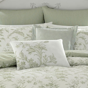 Queen Comforter Set – Reversible Cotton Bedding with Shams & Throw Pillows