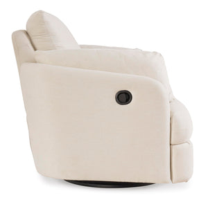 Swivel Glider Rocker Recliner with Hidden Storage – Beige