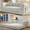 78.8" Convertible Futon Sofa Bed