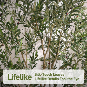 Artificial Olive Tree – 8FT Indoor with Planter