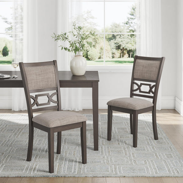 6-Piece Transitional Dining Table Set with Bench