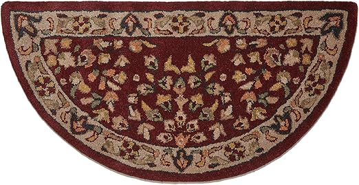 Wool Hearth Rug – Semicircular Fireplace Rug