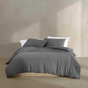 Seersucker Duvet Cover Set with Shams | Queen & King