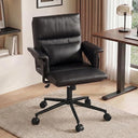 Mid-Back Ergonomic Office Chair with Lumbar Support