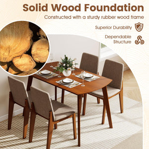 5-Piece Dining Table Set for 4