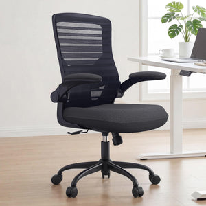 Ergonomic Mesh Office Chair with Flip-Up Armrests