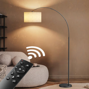 Modern Floor Lamp with Remote Control