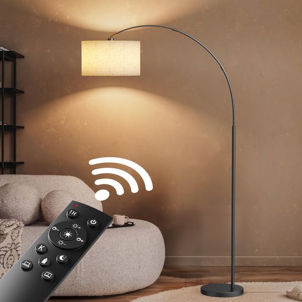 Modern Floor Lamp with Remote Control